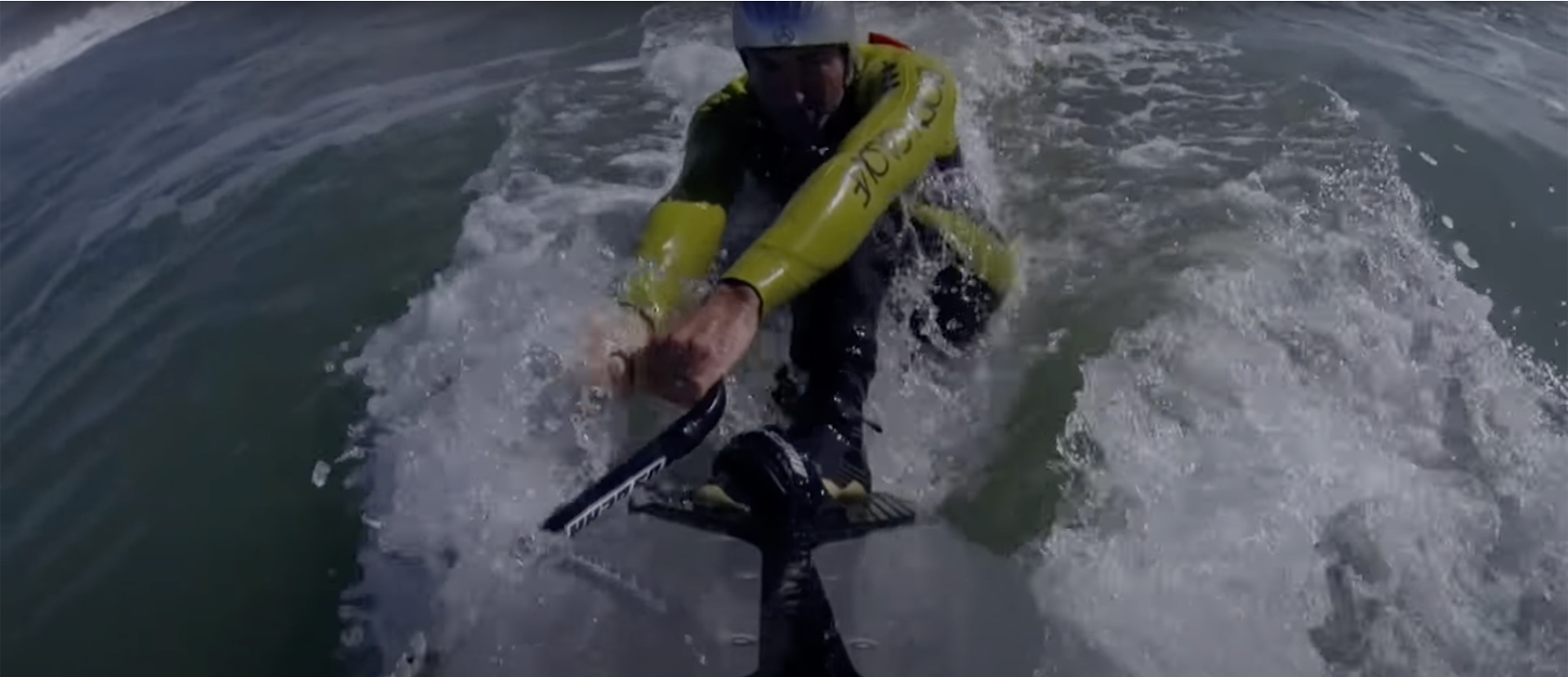 The Mercedes-Benz surfboard for Garrett McNamara